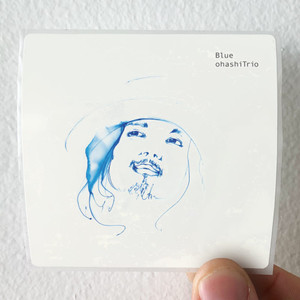 Ohashi Trio Blue Album Cover Sticker