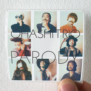 Ohashi Trio Parody Album Cover Sticker