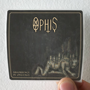 Ophis Abhorrence In Opulence Album Cover Sticker
