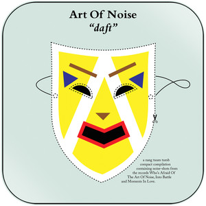 Art of Noise Daft-2 Album Cover Sticker Album Cover Sticker