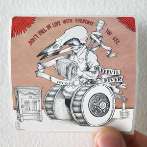 Okkervil River Dont Fall In Love With Everyone You See Album Cover Sticker Okkervil River Dont Fall In Love With Everyone You See Album Cover Sticker