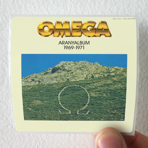 Omega Aranyalbum 1969 1971 Album Cover Sticker