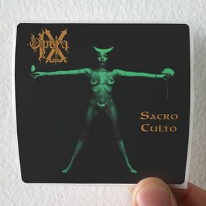 Opera IX Sacro Culto Album Cover Sticker