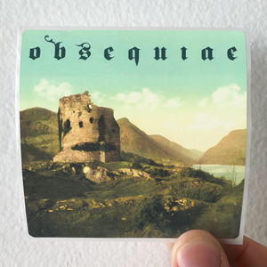 Obsequiae The Palms Of Sorrowed Kings Album Cover Sticker