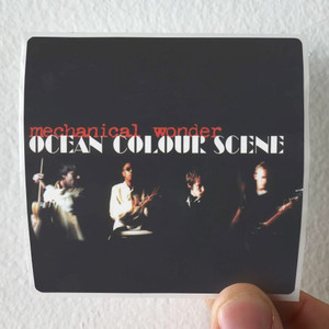 Ocean Colour Scene Mechanical Wonder Album Cover Sticker Ocean Colour Scene Mechanical Wonder Album Cover Sticker