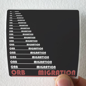 ORB Migration Album Cover Sticker