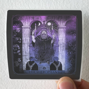 Of Allies The Hierophant Album Cover Sticker Of Allies The Hierophant Album Cover Sticker