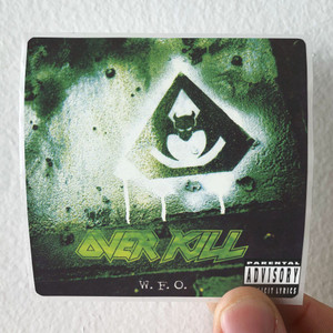Overkill Wfo 1 Album Cover Sticker Overkill Wfo 1 Album Cover Sticker