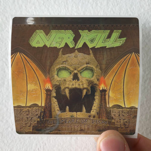Overkill The Years Of Decay Album Cover Sticker