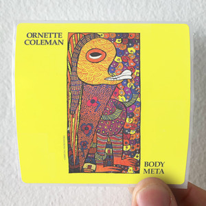 Ornette Coleman Body Meta Album Cover Sticker