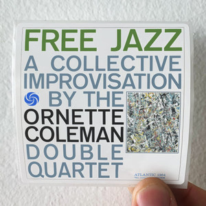 Ornette Coleman Free Jazz Album Cover Sticker