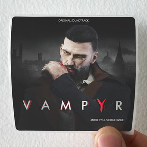 Olivier Deriviere Vampyr Album Cover Sticker