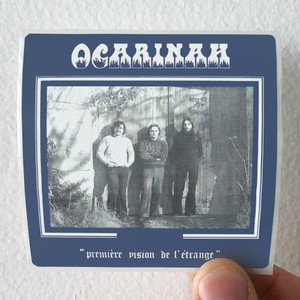Ocarinah Premire Vision De Letrange Album Cover Sticker