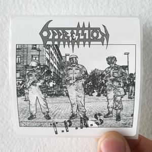 Oppression Tpas Album Cover Sticker