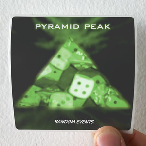 Pyramid Peak Random Events 1 Album Cover Sticker Pyramid Peak Random Events 1 Album Cover Sticker