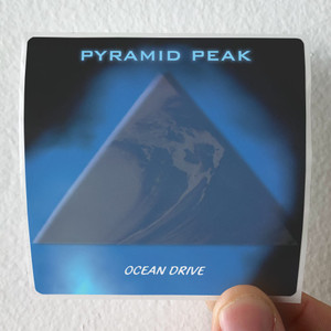 Pyramid Peak Ocean Drive 1 Album Cover Sticker Pyramid Peak Ocean Drive 1 Album Cover Sticker