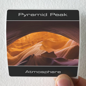 Pyramid Peak Atmosphere 1 Album Cover Sticker Pyramid Peak Atmosphere 1 Album Cover Sticker