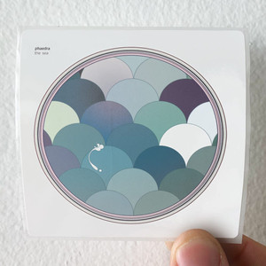 Phaedra The Sea Album Cover Sticker Phaedra The Sea Album Cover Sticker