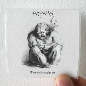 Present Triskaidekaphobiele Poison Qui Rend Fou Album Cover Sticker Present Triskaidekaphobiele Poison Qui Rend Fou Album Cover Sticker