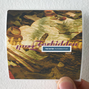 Paul van Dyk Forbidden Fruit Album Cover Sticker