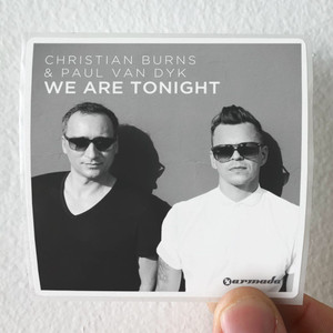 Paul van Dyk We Are Tonight Album Cover Sticker