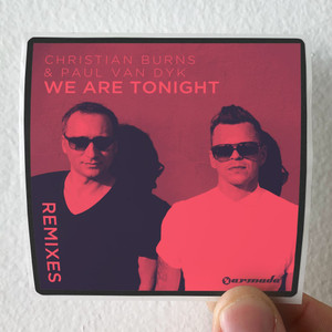 Paul van Dyk We Are Tonight Remixes Album Cover Sticker Paul van Dyk We Are Tonight Remixes Album Cover Sticker