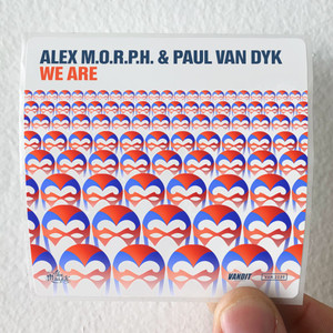 Paul van Dyk We Are Album Cover Sticker