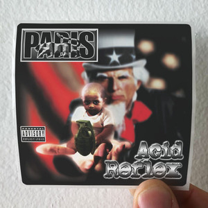 Paris Acid Reflex Album Cover Sticker Paris Acid Reflex Album Cover Sticker