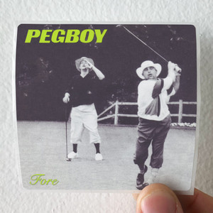Pegboy Fore Album Cover Sticker Pegboy Fore Album Cover Sticker