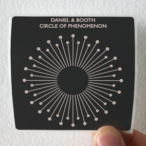 Phil Booth Circle Of Phenomenon Album Cover Sticker Phil Booth Circle Of Phenomenon Album Cover Sticker