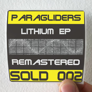 Paragliders Lithium Album Cover Sticker Paragliders Lithium Album Cover Sticker