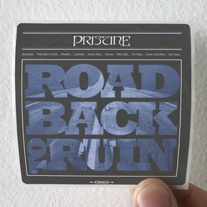 Pristine Road Back To Ruin Album Cover Sticker Pristine Road Back To Ruin Album Cover Sticker