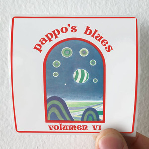 Pappos Blues Volumen 6 Album Cover Sticker Pappos Blues Volumen 6 Album Cover Sticker