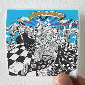 Pappos Blues Volumen 3 Album Cover Sticker