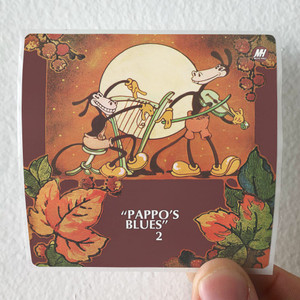 Pappos Blues Volumen 2 Album Cover Sticker