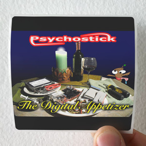 Psychostick The Digital Appetizer Album Cover Sticker Psychostick The Digital Appetizer Album Cover Sticker