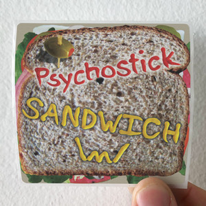 Psychostick Sandwich Album Cover Sticker Psychostick Sandwich Album Cover Sticker