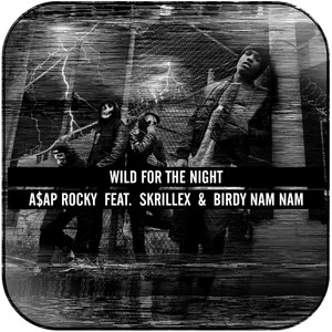 ASAP Rocky Wild For The Night Album Cover Sticker Album Cover Sticker ASAP Rocky Wild For The Night Album Cover Sticker Album Cover Sticker