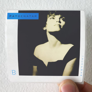 Pat Benatar True Love Album Cover Sticker Pat Benatar True Love Album Cover Sticker