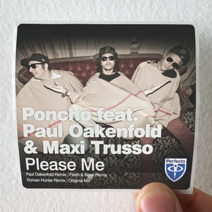 Paul Oakenfold Please Me Album Cover Sticker