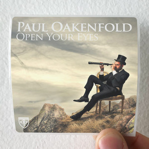 Paul Oakenfold Open Your Eyes Album Cover Sticker