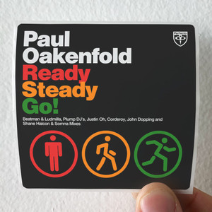 Paul Oakenfold Ready Steady Go Album Cover Sticker