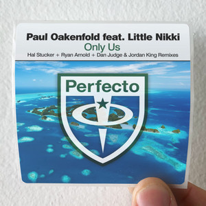 Paul Oakenfold Only Us 1 Album Cover Sticker