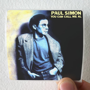 Paul Simon You Can Call Me Al Album Cover Sticker