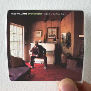 Paul Williams Evergreens The Best Of The Am Years Album Cover Sticker Paul Williams Evergreens The Best Of The Am Years Album Cover Sticker
