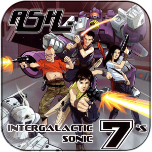 Ash Intergalactic Sonic 7S Album Cover Sticker Album Cover Sticker Ash Intergalactic Sonic 7S Album Cover Sticker Album Cover Sticker