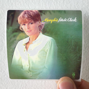 Petula Clark Memphis Album Cover Sticker