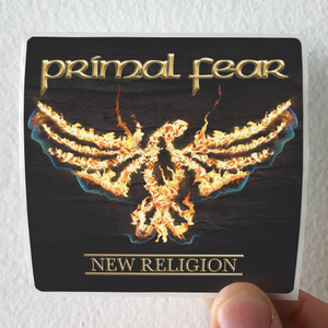 Primal Fear New Religion Album Cover Sticker Primal Fear New Religion Album Cover Sticker