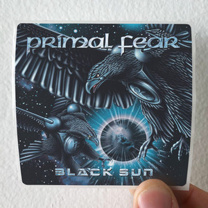 Primal Fear Black Sun 1 Album Cover Sticker Primal Fear Black Sun 1 Album Cover Sticker