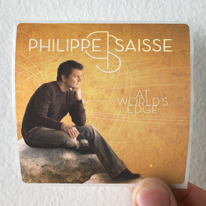 Philippe Saisse At Worlds Edge Album Cover Sticker Philippe Saisse At Worlds Edge Album Cover Sticker